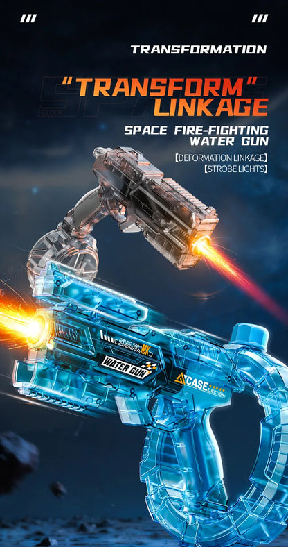 New Water Gun Electric Water Gun High-Capacity Pulse Continuous Water Spraying Toy Summer Outdoor Beach Toy For boys Kid Gift