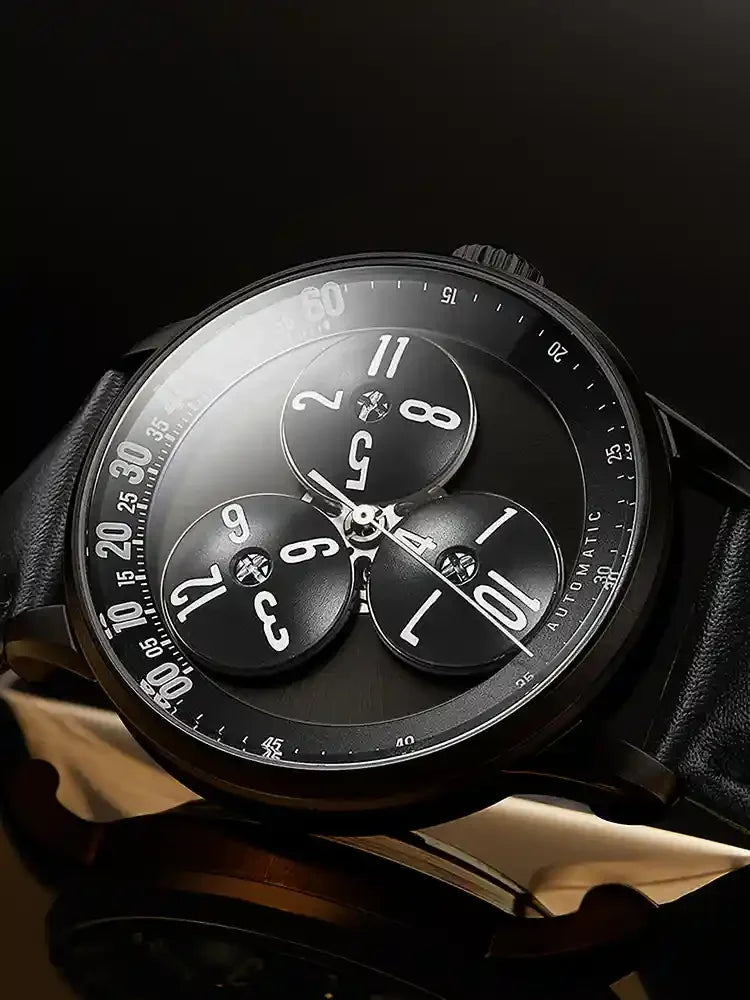Super Luminous Independent Watchmaking Sapphire Stainless Steel Mechanical Watch Personalized Automatic Fashion Large Dial