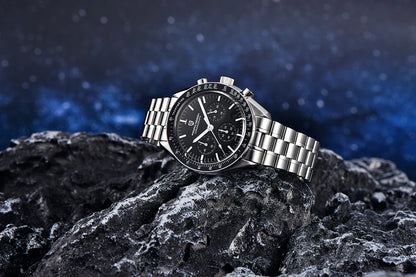 PAGANI DESIGN New Retro Watch Luxury Moon Quartz Watches For Men Stainless steel Luminous waterproof Sport Chronograph Man 2025