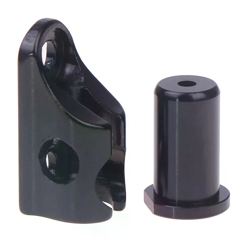 Bike Frame Components: Single/Double Cable Stopper, Brake Shift Cable Seat, Carbon Finish Bicycle Accessories