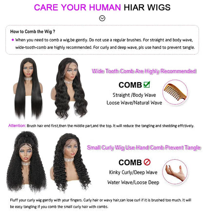 Premium Chocolate Brown Colored 13x4 HD Lace Front Human Hair Wigs 46 Long Inch Raw Indian Straight Human Hair Frontal Wigs