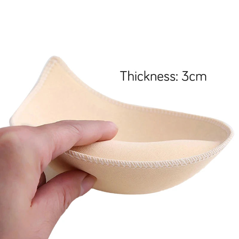 3D Push Up Bra Pads Inserts Women Underwear Small Breast Lift Breathable Sponge Padded Bra Pad Lining Swimsuit Bra Insert