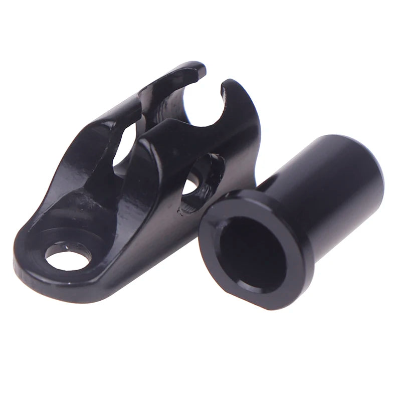 Bike Frame Components: Single/Double Cable Stopper, Brake Shift Cable Seat, Carbon Finish Bicycle Accessories