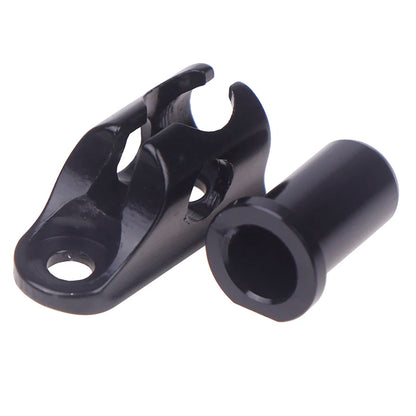 Bike Frame Components: Single/Double Cable Stopper, Brake Shift Cable Seat, Carbon Finish Bicycle Accessories