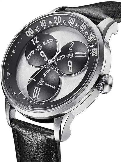 Super Luminous Independent Watchmaking Sapphire Stainless Steel Mechanical Watch Personalized Automatic Fashion Large Dial