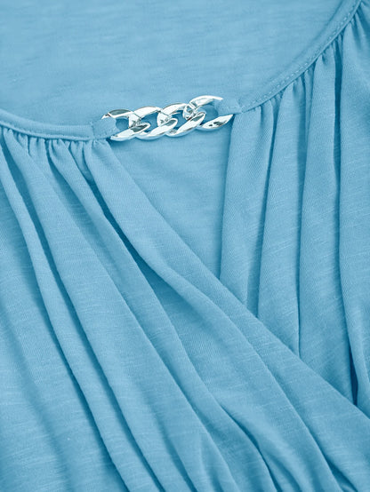 New autumn and winter European and American fashion women's clothing, oversized with an irregular hem, solid color, heart-shaped