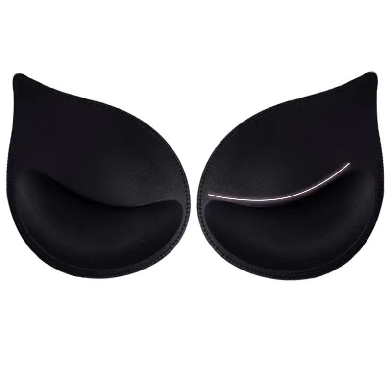 3D Push Up Bra Pads Inserts Women Underwear Small Breast Lift Breathable Sponge Padded Bra Pad Lining Swimsuit Bra Insert