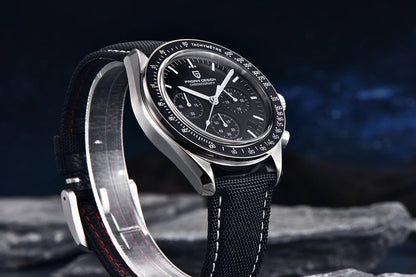 PAGANI DESIGN New Retro Watch Luxury Moon Quartz Watches For Men Stainless steel Luminous waterproof Sport Chronograph Man 2025